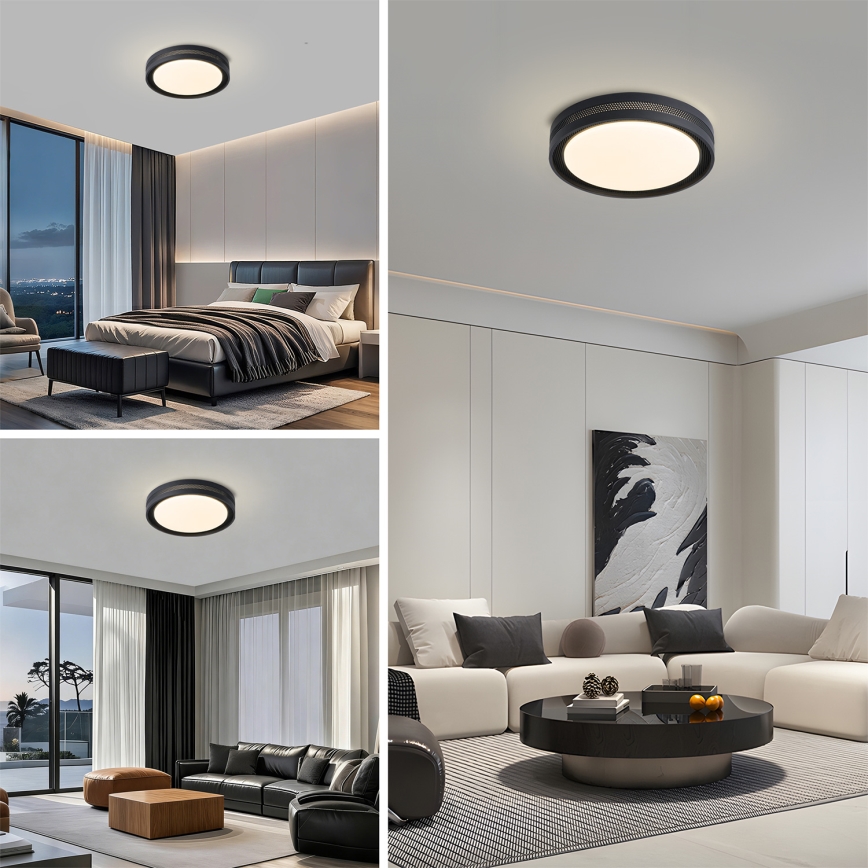 Brilagi - Oprawa sufitowa LED ściemnialna KREON LED/54W/230V 3000-6000K biała śr. 38 cm + pilot zdalnego sterowania