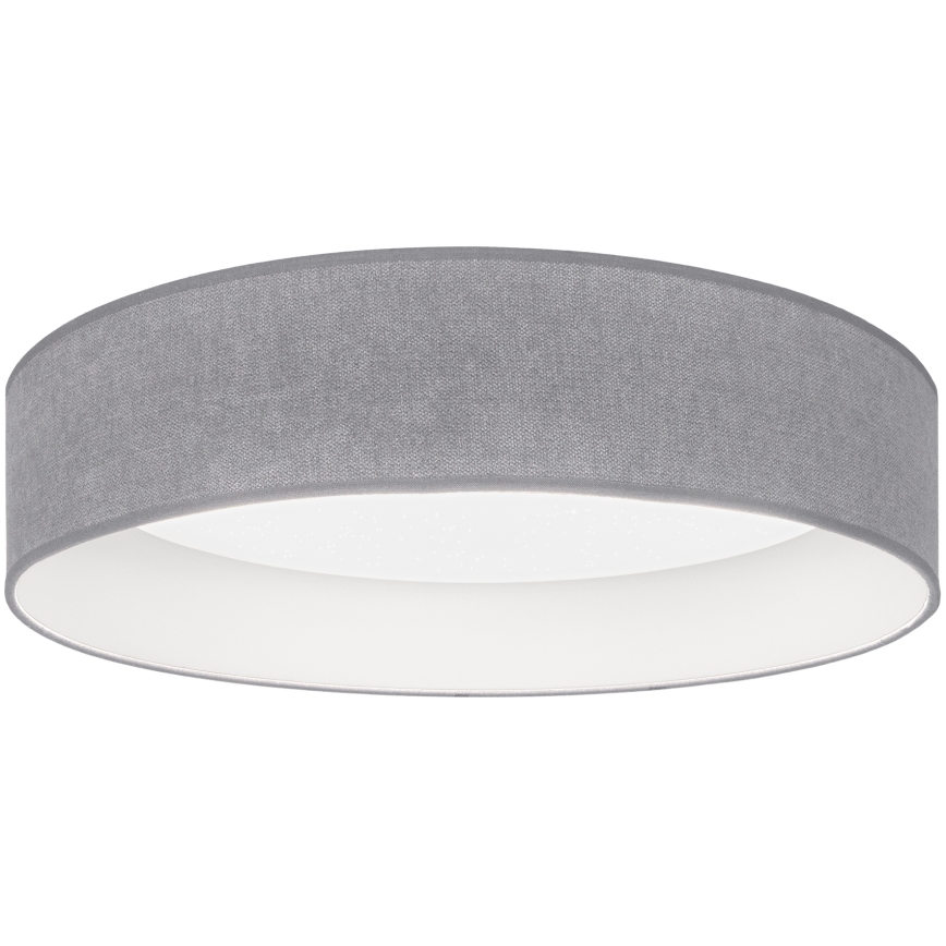 Brilagi - ściemniana oprawa sufitowa LED VELVET SMARTIX STARS LED/24W/230V 3000–6000K Ø 45 cm szara Wi‑Fi Tuya Beacon + pilot zdalnego sterowania