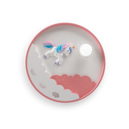 Brilagi - LED ściemnialna dziecięca lampa sufitowa UNICORN LED/68W/230V 3000-6000K śr. 49 cm + zdalne sterowanie (pilot)