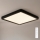 Brilagi - ściemnialna lampa sufitowa LED ESTELA SQUARE LED/36W/230V 3000-6500K 31x31 cm czarna + pilot zdalnego sterowania