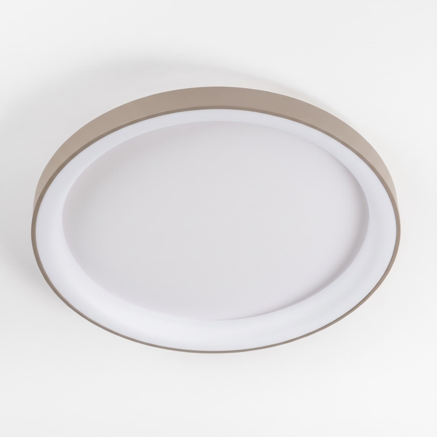 BRILAGI - LED ściemnialna oprawa sufitowa FALCON II LED/108W/230V 3000-6500K śr. 80 cm biały/beżowy + pilot zdalnego sterowania