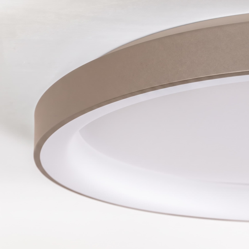 BRILAGI - LED ściemnialna oprawa sufitowa FALCON II LED/108W/230V 3000-6500K śr. 80 cm biały/beżowy + pilot zdalnego sterowania