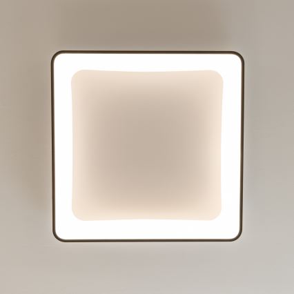 Brilagi - Ściemnialna lampa sufitowa LED FALCON II LED/125W/230V 3000-6500K 60x60 cm czarna + pilot zdalnego sterowania