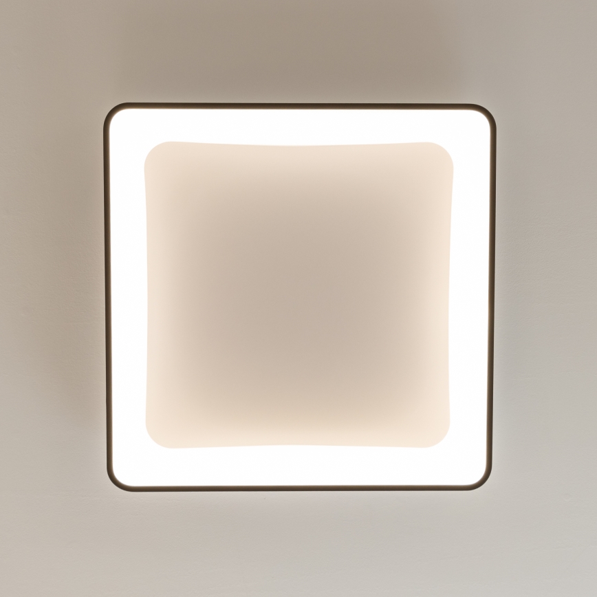 Brilagi - Ściemnialna lampa sufitowa LED FALCON II LED/125W/230V 3000-6500K 60x60 cm czarna + pilot zdalnego sterowania