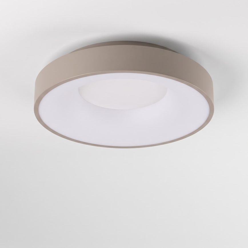 BRILAGI - LED ściemnialna lampa sufitowa FALCON II LED/67W/230V 3000-6500K śr. 40 cm biała/beżowa + pilot zdalnego sterowania