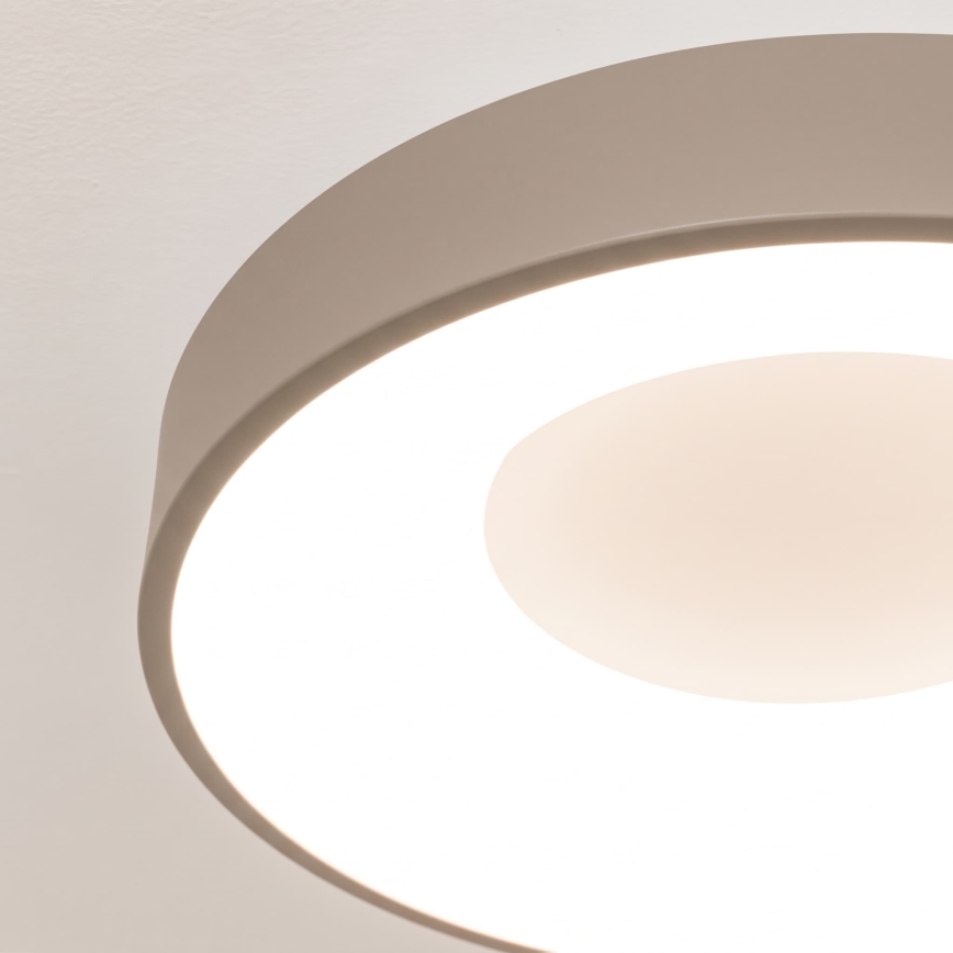 BRILAGI - LED ściemnialna lampa sufitowa FALCON II LED/67W/230V 3000-6500K śr. 40 cm biała/beżowa + pilot zdalnego sterowania