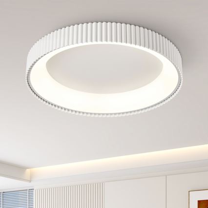 Brilagi - ściemnialna oprawa sufitowa FALCON MODERN LED/54W/230V 3000-6000K 60 cm biała + pilot zdalnego sterowania