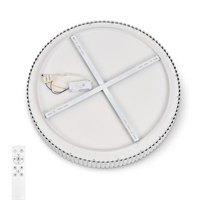 Brilagi - ściemnialna oprawa sufitowa FALCON MODERN LED/54W/230V 3000-6000K 60 cm biała + pilot zdalnego sterowania