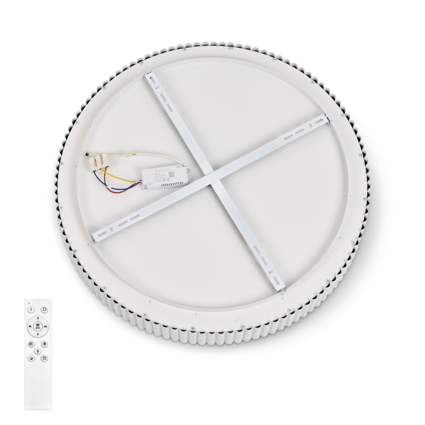 Brilagi - ściemnialna oprawa sufitowa FALCON MODERN LED/54W/230V 3000-6000K 60 cm biała + pilot zdalnego sterowania