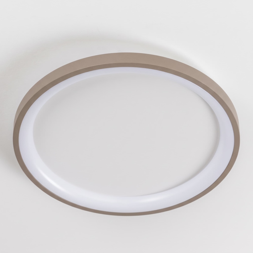BRILAGI - LED Ściemnialna lampa sufitowa FALCON SLIM LED/42W/230V 3000-6500K średnica 50 cm biała/beżowa + pilot zdalnego sterowania