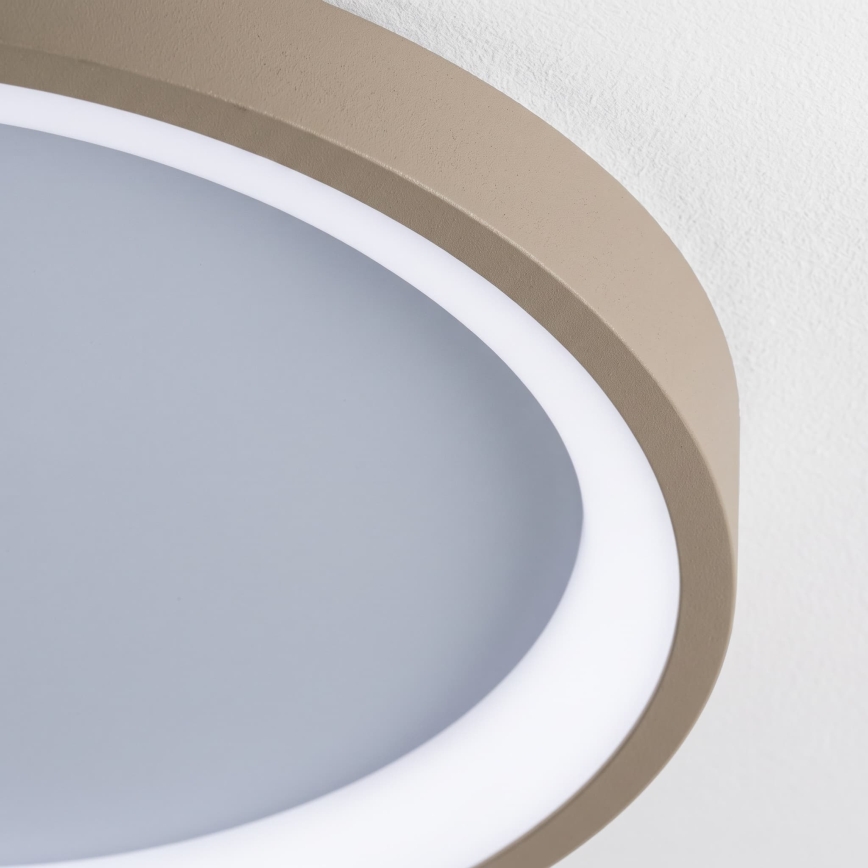 BRILAGI - LED Ściemnialna lampa sufitowa FALCON SLIM LED/42W/230V 3000-6500K średnica 50 cm biała/beżowa + pilot zdalnego sterowania
