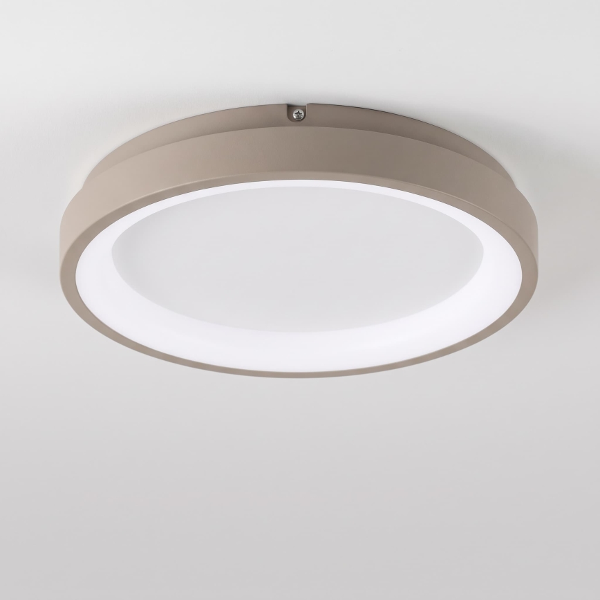 BRILAGI - LED Ściemnialna lampa sufitowa FALCON SLIM LED/42W/230V 3000-6500K średnica 50 cm biała/beżowa + pilot zdalnego sterowania