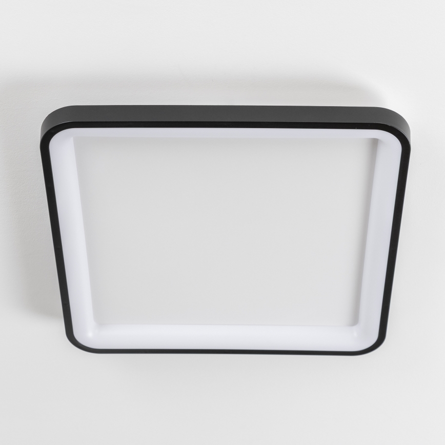 Brilagi - ściemnialna oprawa sufitowa LED FALCON SLIM LED/50W/230V 3000-6500K 50x50 cm czarna + pilot zdalnego sterowania