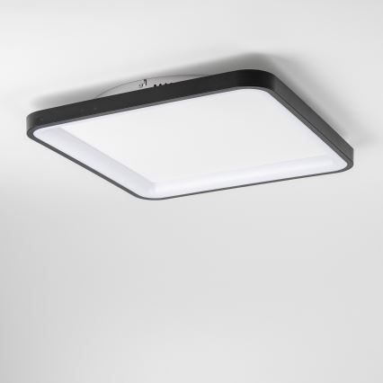 Brilagi - ściemnialna oprawa sufitowa LED FALCON SLIM LED/50W/230V 3000-6500K 50x50 cm czarna + pilot zdalnego sterowania