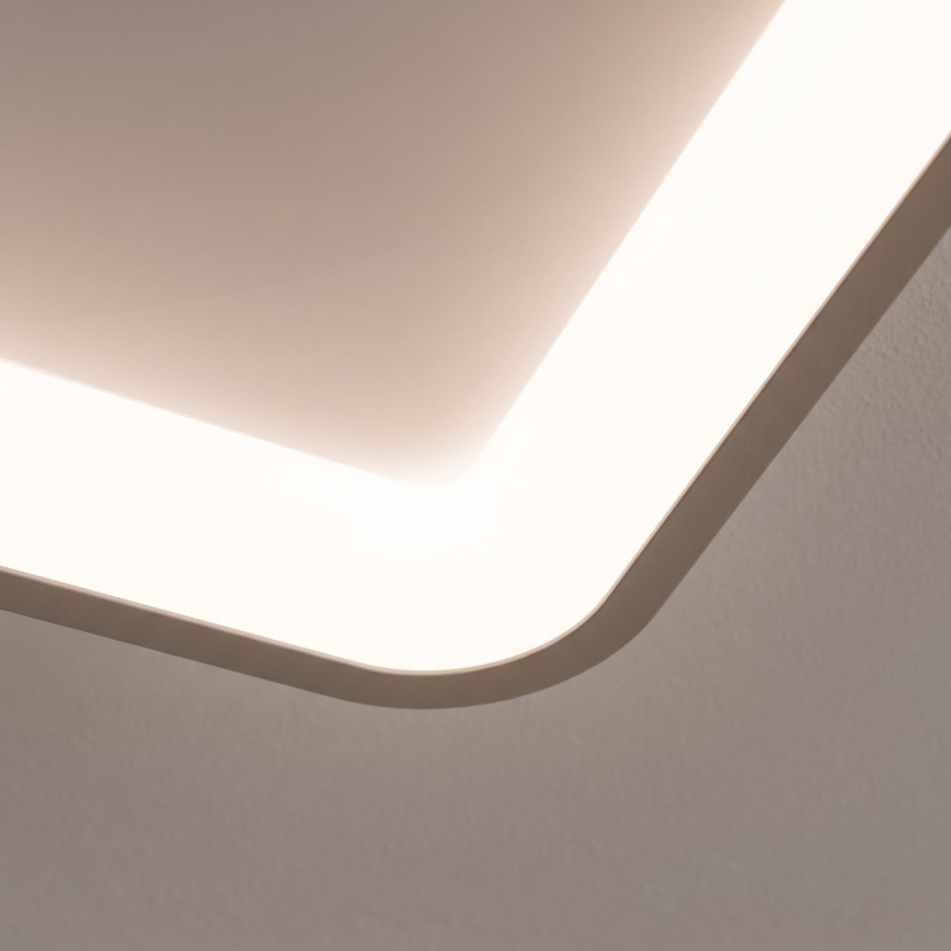 BRILAGI - LED ściemnialna oprawa sufitowa FALCON SLIM LED/50W/230V 3000-6500K 50x50 cm biała/beżowa + pilot zdalnego sterowania