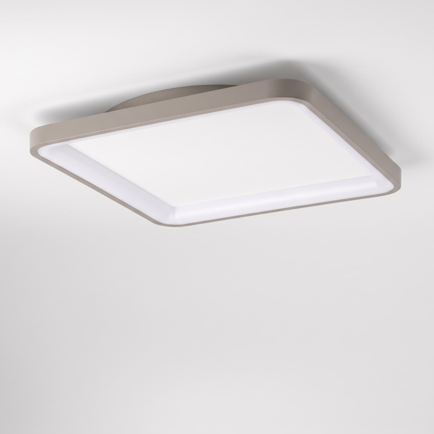 BRILAGI - LED ściemnialna oprawa sufitowa FALCON SLIM LED/50W/230V 3000-6500K 50x50 cm biała/beżowa + pilot zdalnego sterowania