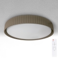 Brilagi - Ściemnialna lampa sufitowa LED LUCIA LED/48W/230V 3000-6500K śr. 41 cm taupe + zdalne sterowanie