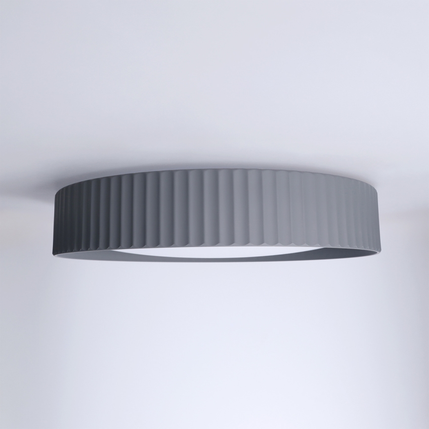 Brilagi - LED ściemnialna lampa sufitowa LUCIA LED/48W/230V 3000-6500K śr. 41 cm szara + zdalne sterowanie