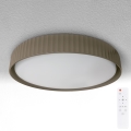 Brilagi - Ściemnialna lampa sufitowa LED LUCIA LED/60W/230V 3000-6500K śr. 59 cm taupe + pilot zdalnego sterowania
