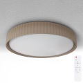 Brilagi - ściemnialna lampa sufitowa LED LUCIA LED/60W/230V 3000-6500K Ø 59 cm brązowa + pilot zdalnego sterowania