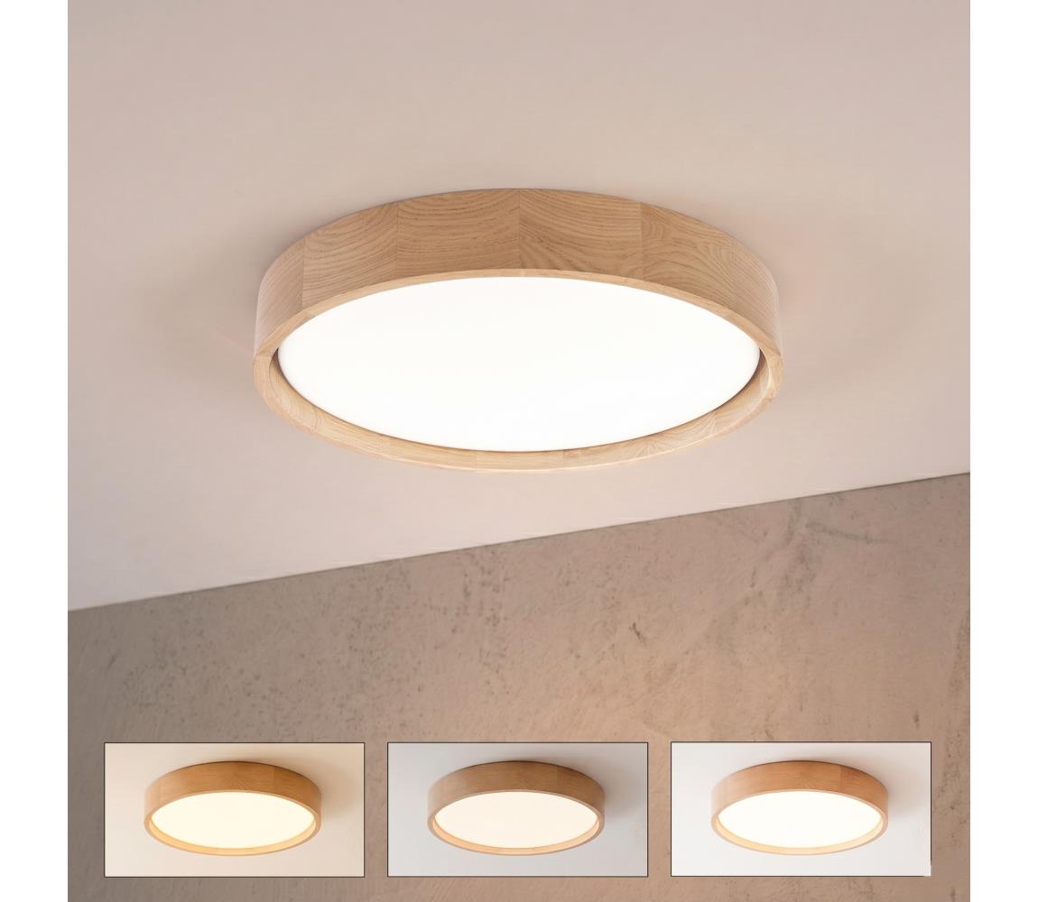 Brilagi - ściemnialna lampa sufitowa LED MANAROLA LED/24W/230V 3000-6500K śr. 41 cm + pilot