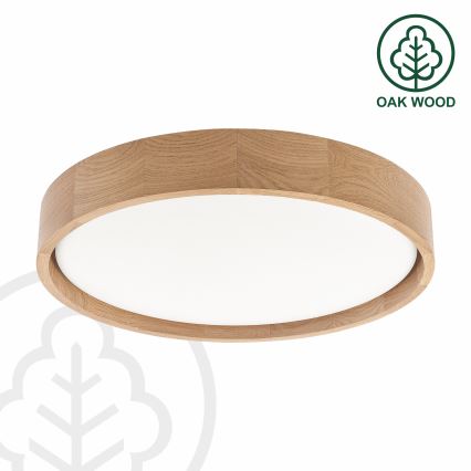 Brilagi - ściemnialna lampa sufitowa LED MANAROLA REMOTE LED/24W/230V 3000-6500K śr. 41 cm dąb + pilot zdalnego sterowania