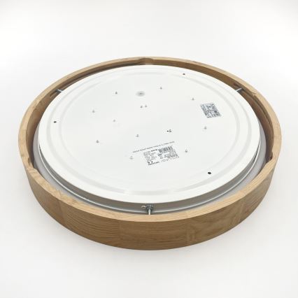 Brilagi - ściemnialna lampa sufitowa LED MANAROLA REMOTE LED/24W/230V 3000-6500K śr. 41 cm dąb + pilot zdalnego sterowania