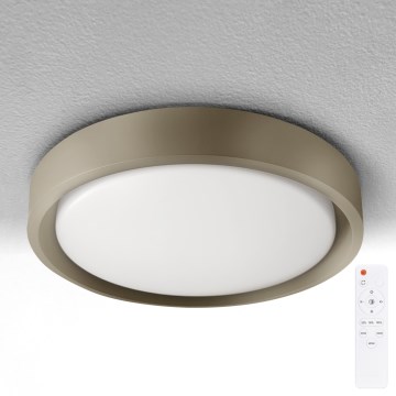 Brilagi - Ściemnialna lampa sufitowa LED MATTEO LED/48W/230V 3000-6500K śr. 41 cm taupe z pilotem