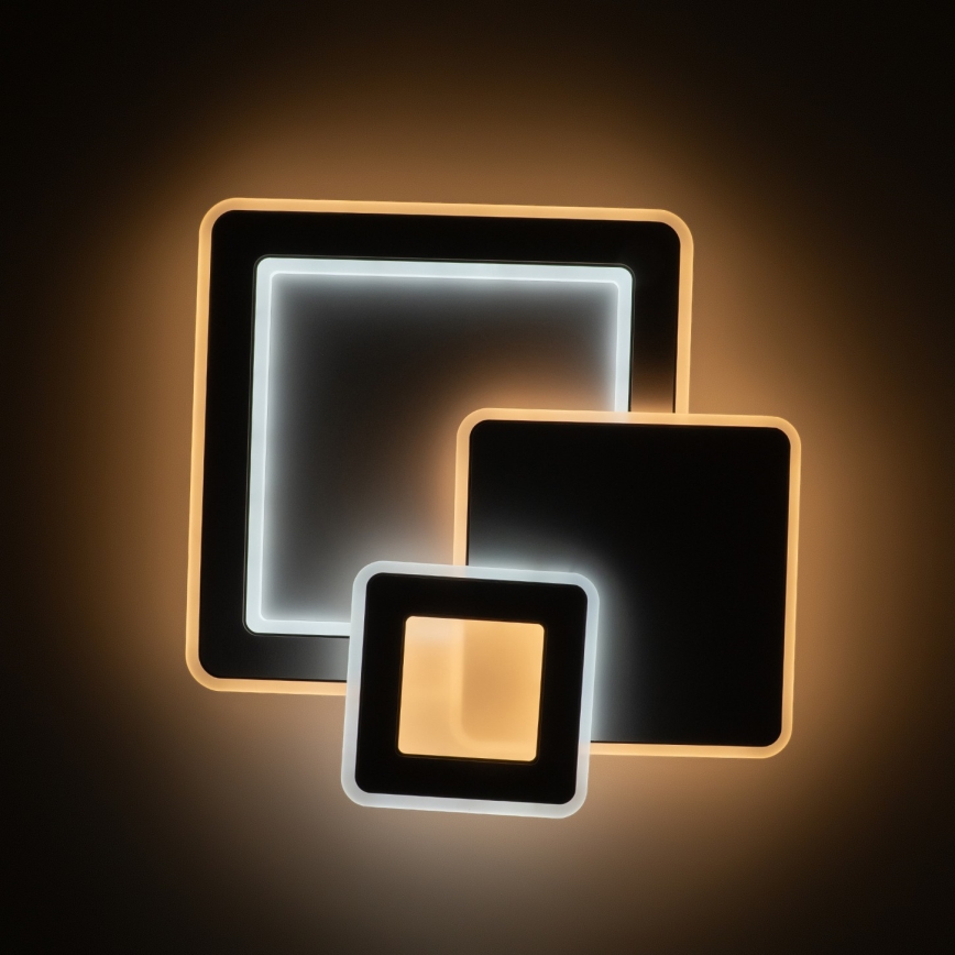 Brilagi - LED ściemnialna oprawa sufitowa MODERN LED/93W/230V 3000-6000K 48,5x48,5 cm + pilot zdalnego sterowania