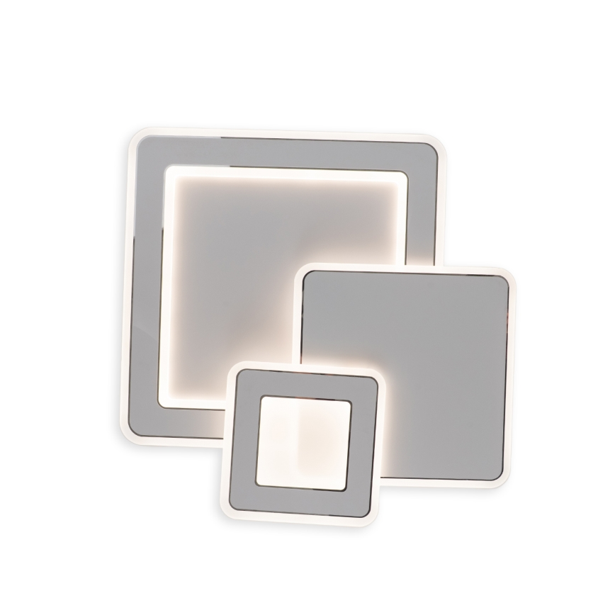 Brilagi - LED ściemnialna oprawa sufitowa MODERN LED/93W/230V 3000-6000K 48,5x48,5 cm + pilot zdalnego sterowania
