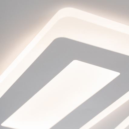 Brilagi - ściemnialny plafon LED MODERN LED/51W/230V 3000-6000K 20x40 cm + pilot zdalnego sterowania