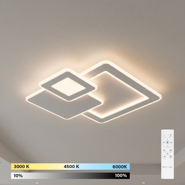 BRILAGI - ściemnialna lampa sufitowa LED MODERN LED/93W/230V 3000-6000K 48,5x48,5 cm + zdalne sterowanie