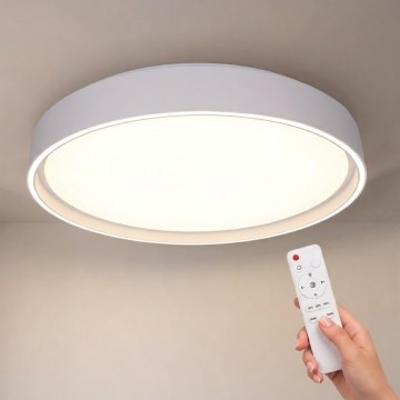 Brilagi - ściemnialna lampa sufitowa NANCI LED/60W/230V 3000-6500K śr. 49 cm biała + pilot zdalnego sterowania