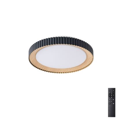 Brilagi - ściemnialna oprawa sufitowa NEXO LED/48W/230V 3000-6000K czarna śr. 43 cm + zdalne sterowanie