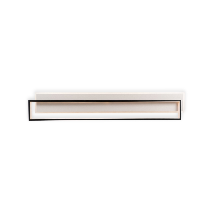 Brilagi - Ściemniаlna oprawa sufitowa LED OUTLINE LED/90W/230V 3000-6000K 18x100 cm biała/czarna + pilot zdalnego sterowania