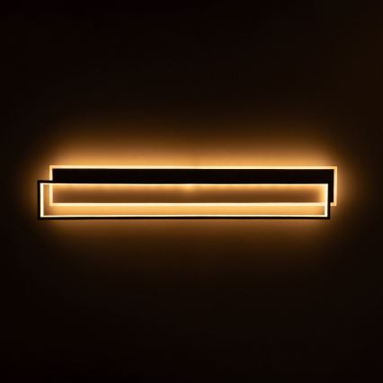 Brilagi - Ściemniаlna oprawa sufitowa LED OUTLINE LED/90W/230V 3000-6000K 18x100 cm biała/czarna + pilot zdalnego sterowania