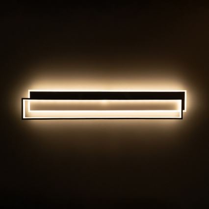 Brilagi - Ściemniаlna oprawa sufitowa LED OUTLINE LED/90W/230V 3000-6000K 18x100 cm biała/czarna + pilot zdalnego sterowania