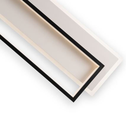 Brilagi - Ściemniаlna oprawa sufitowa LED OUTLINE LED/90W/230V 3000-6000K 18x100 cm biała/czarna + pilot zdalnego sterowania