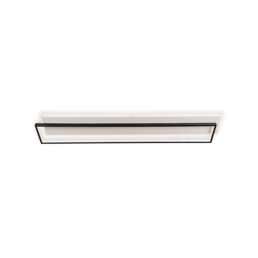 Brilagi - Ściemniаlna oprawa sufitowa LED OUTLINE LED/90W/230V 3000-6000K 18x100 cm biała/czarna + pilot zdalnego sterowania
