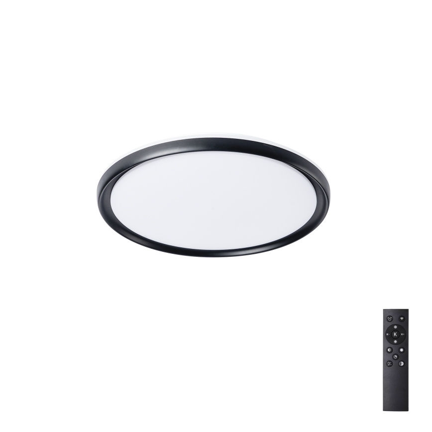 Brilagi - LED Ściemnialna lampa sufitowa RIVO LED/72W/230V 3000-6000K czarna śr. 50 cm + pilot zdalnego sterowania