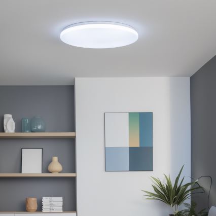 Brilagi - LED ściemnialna oprawa sufitowa SMART LED/36W/230V śr. 48 cm 3000-6000K Wi-Fi Tuya Beacon + pilot zdalnego sterowania