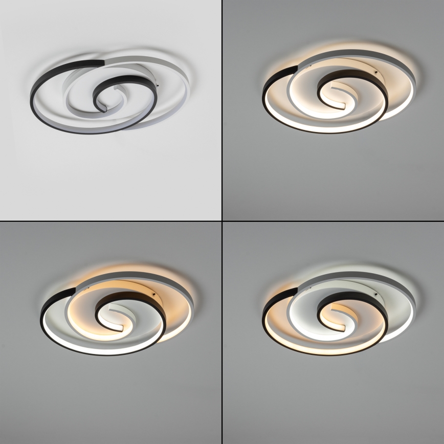 Brilagi - LED ściemnialna lampa sufitowa VELO XL LED/83W/230V 3000-6500K 46,7x59,5 cm + pilot zdalnego sterowania