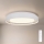 Brilagi - Ściemnialna lampa sufitowa WALDO LED/48W/230V 3000-6500K Ø 40 cm biała/srebrna + pilot zdalnego sterowania