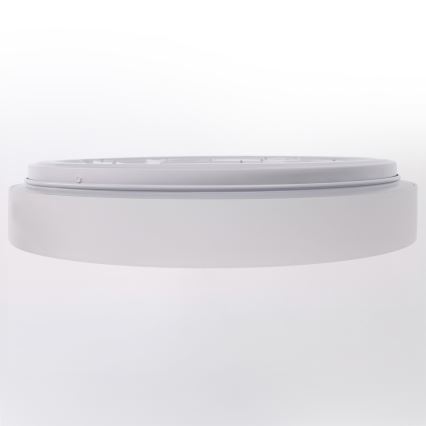 Brilagi - Ściemnialna lampa sufitowa WALDO LED/48W/230V 3000-6500K Ø 40 cm biała/srebrna + pilot zdalnego sterowania