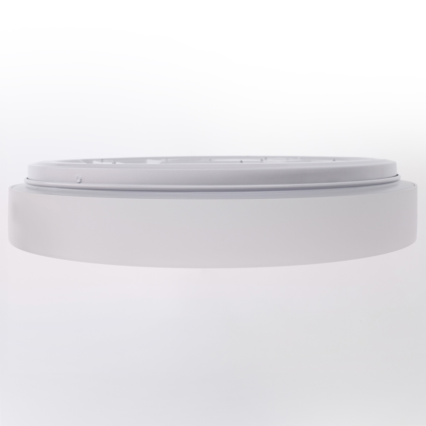 Brilagi - Ściemnialna lampa sufitowa WALDO LED/48W/230V 3000-6500K Ø 40 cm biała/srebrna + pilot zdalnego sterowania