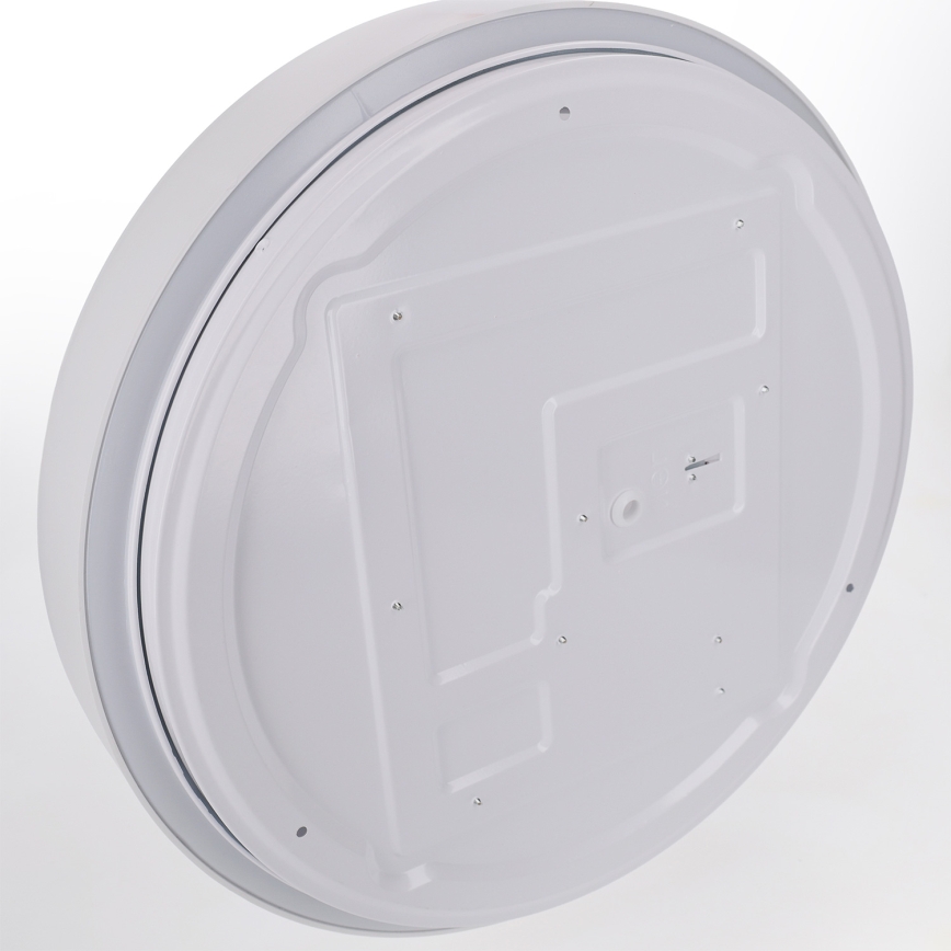 Brilagi - Ściemnialna lampa sufitowa WALDO LED/48W/230V 3000-6500K Ø 40 cm biała/srebrna + pilot zdalnego sterowania