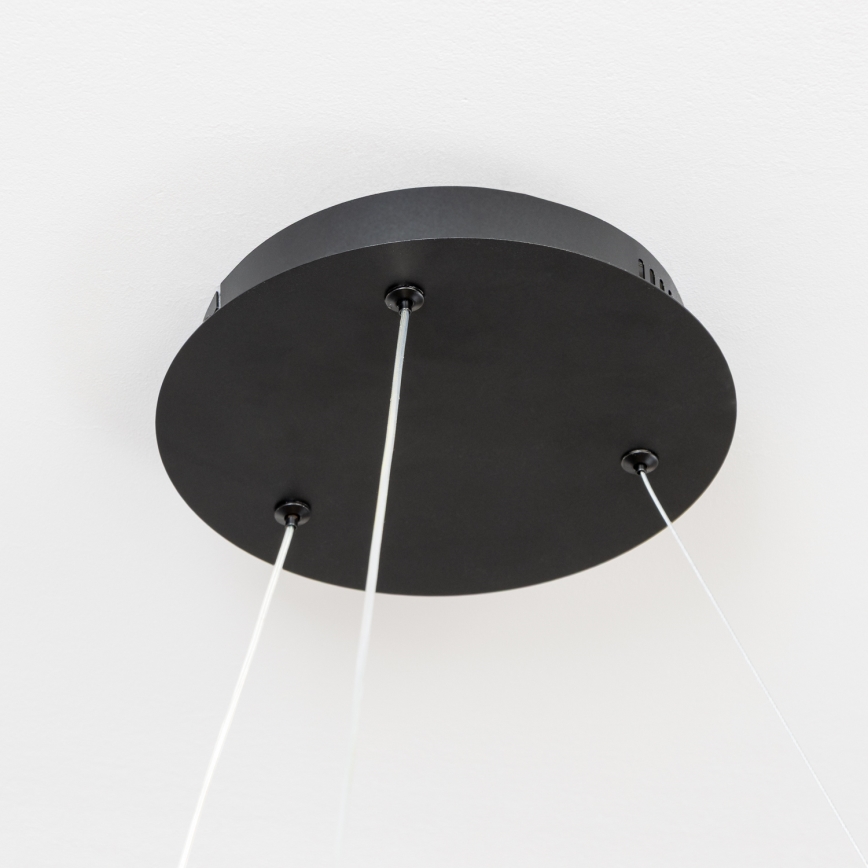 Brilagi - ściemnialna lampa wisząca LED na linkach FALCON II LED/99W/230V 3000-6500K śr. 60 cm czarna + pilot zdalnego sterowania