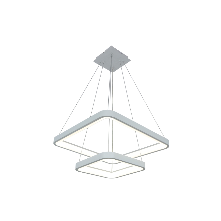 Brilagi - LED Ściemnialny żyrandol na linkach FALCON SLIM LED/78W/230V 3000-6500K 50x50 cm biały + zdalne sterowanie