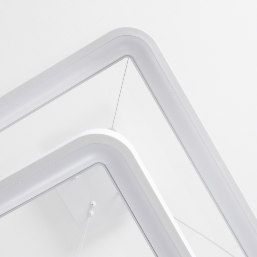 Brilagi - LED Ściemnialny żyrandol na linkach FALCON SLIM LED/78W/230V 3000-6500K 50x50 cm biały + zdalne sterowanie