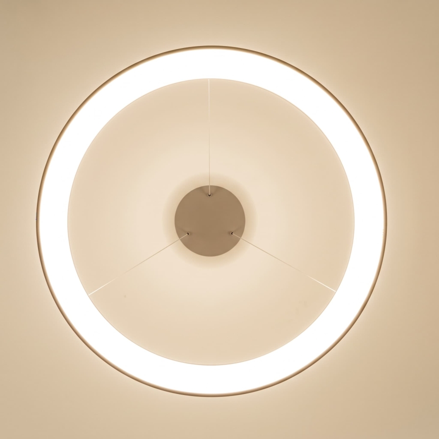 BRILAGI - LED ściemnialny żyrandol na lince FALCON II LED/108W/230V 3000-6500K śr. 80 cm beżowy + pilot zdalnego sterowania
